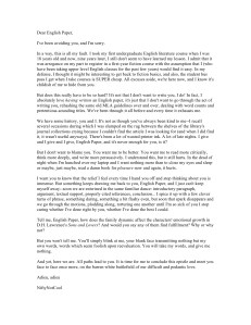 DearEnglishPaper